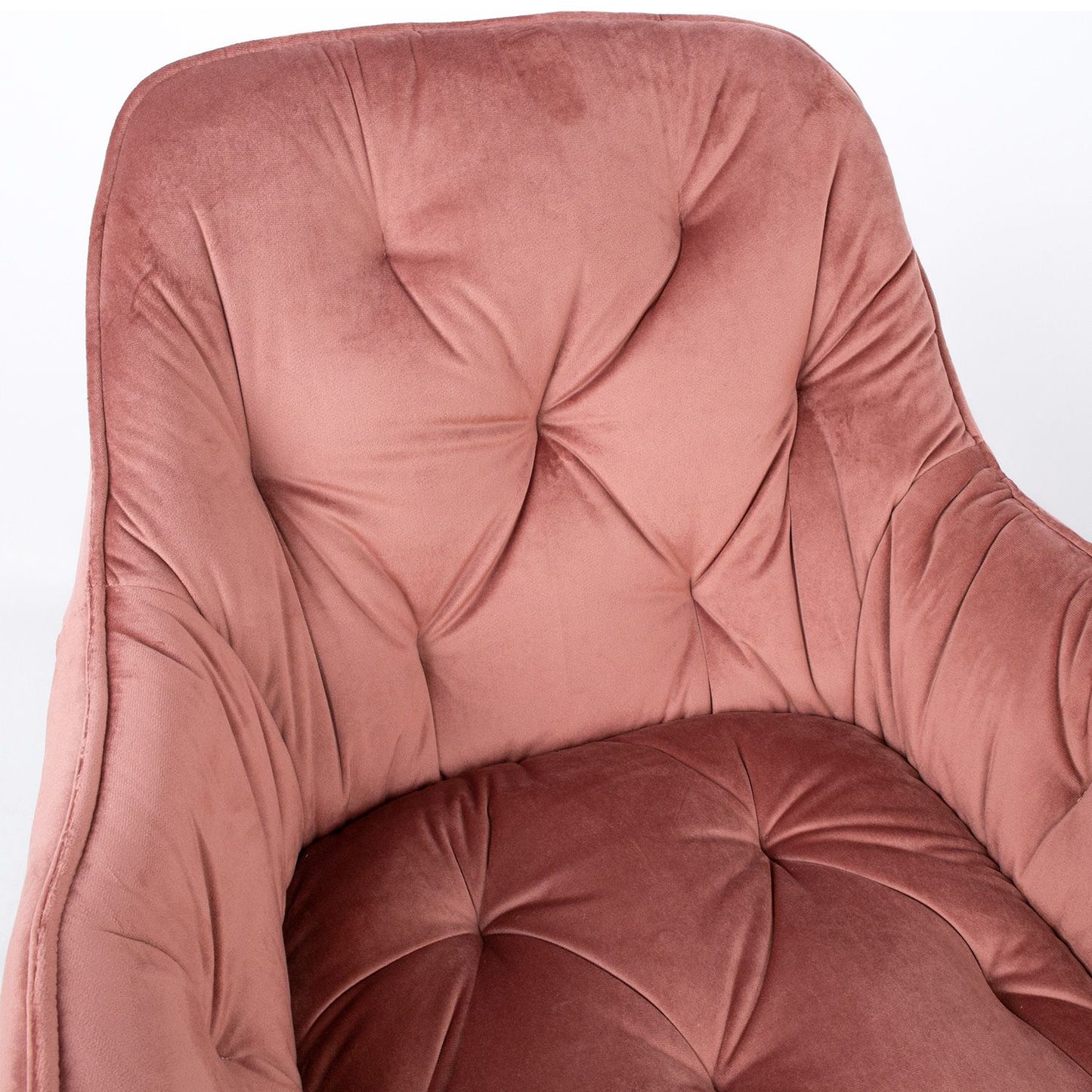 Chair BRITA, pink velvet 