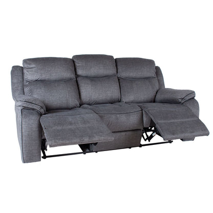 Sofa GENTRY 3-seater, with manual mechanism, gray