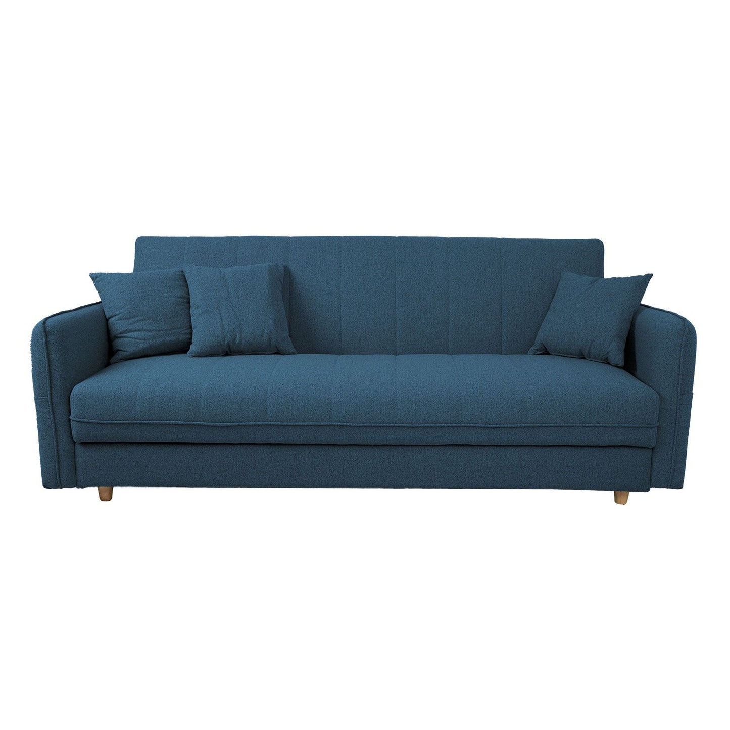 Sofa bed VISBY 200x88xH93cm, blue