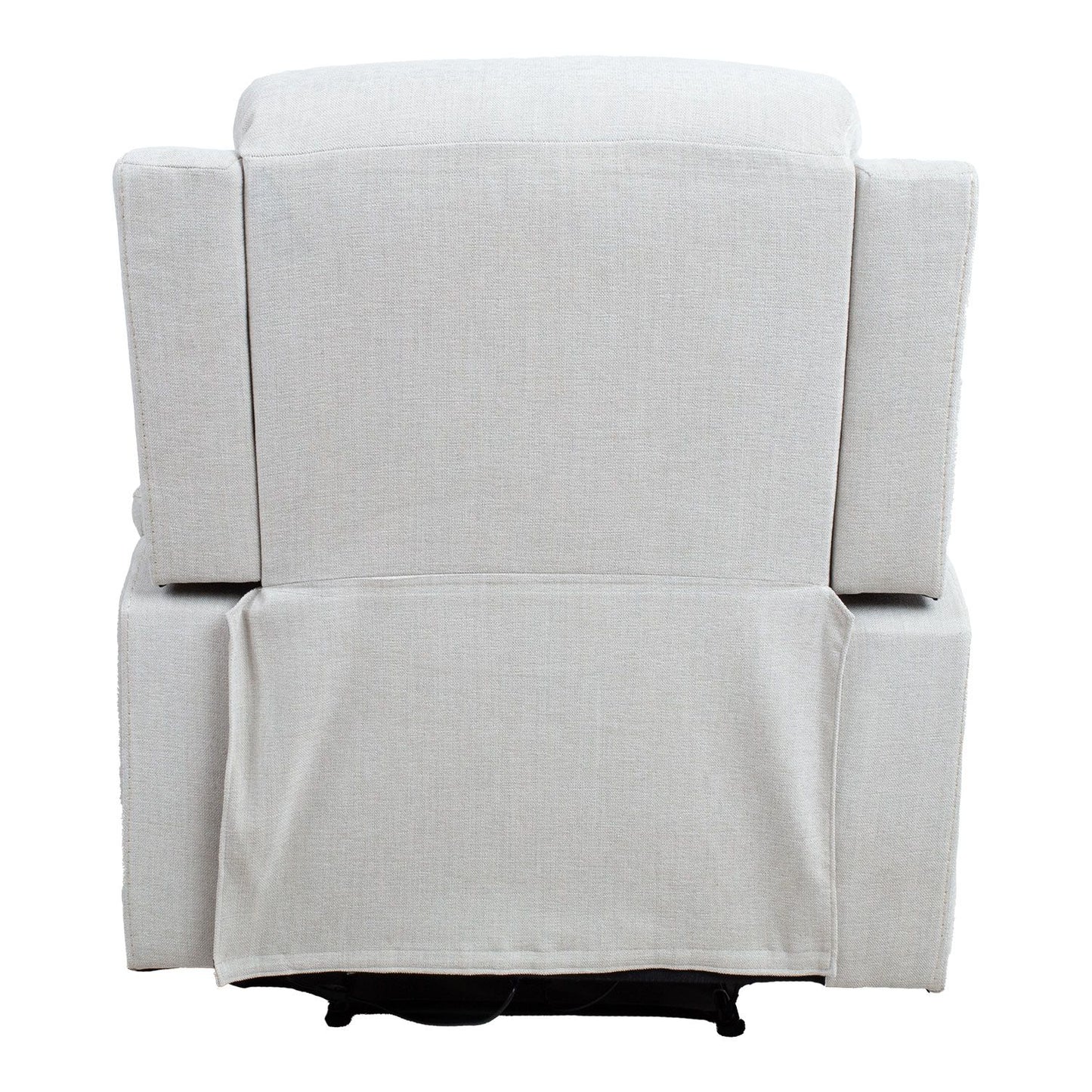 Lounge chair MIMI electric, silver gray 