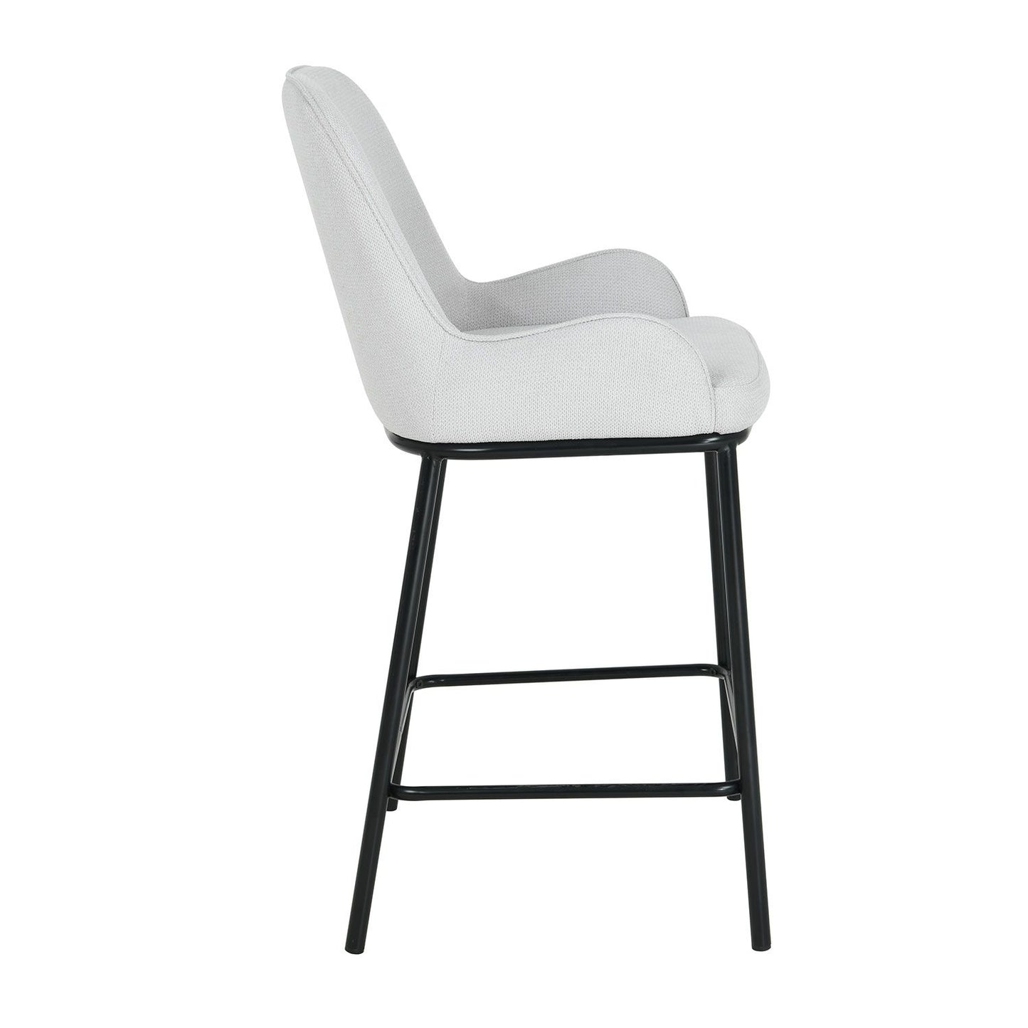 Bar Chair DARCY pale white 