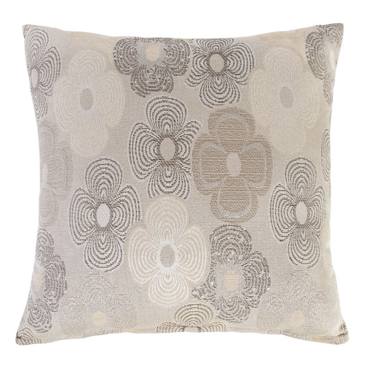 Pillow WICKER 50x50cm, flowers, 100% polyester, fabric-110