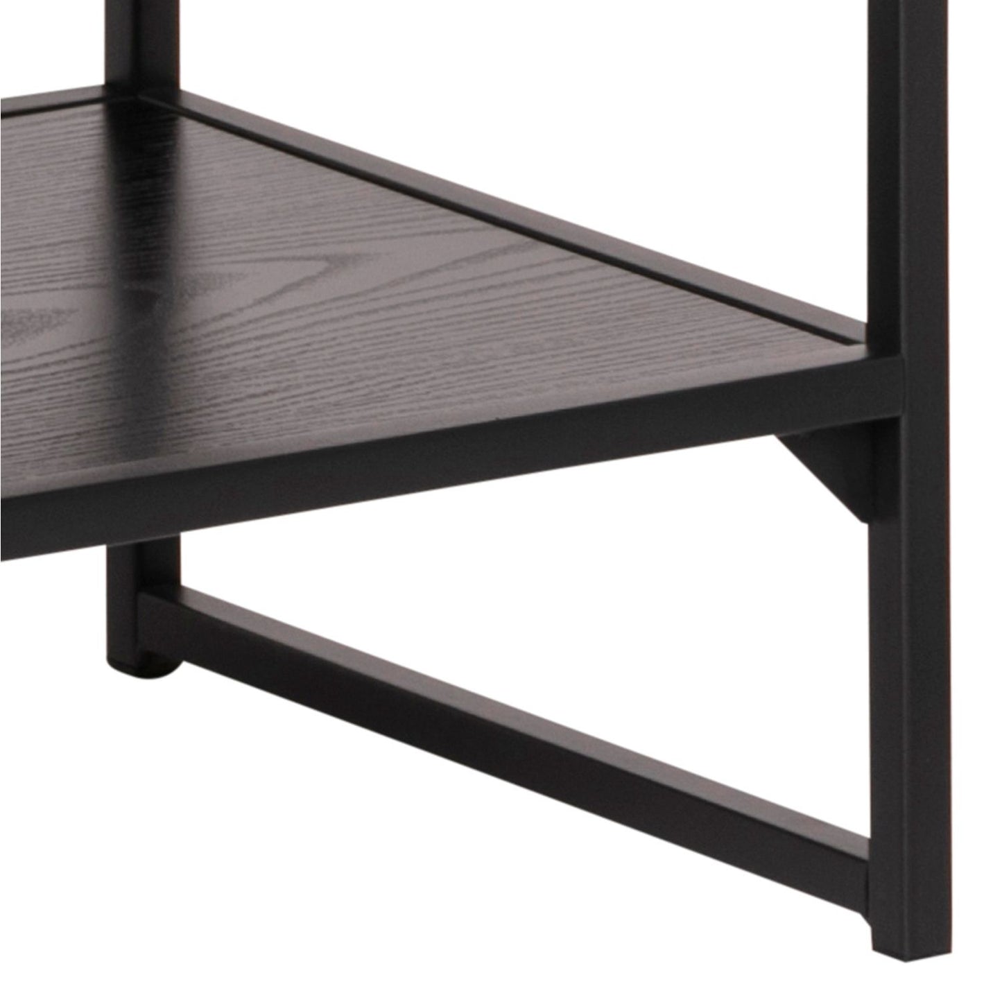 TV table SEAFORD 120x33xH46cm, black