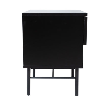 Nightstand SEQUENCE 45x40xH55cm, 3D black