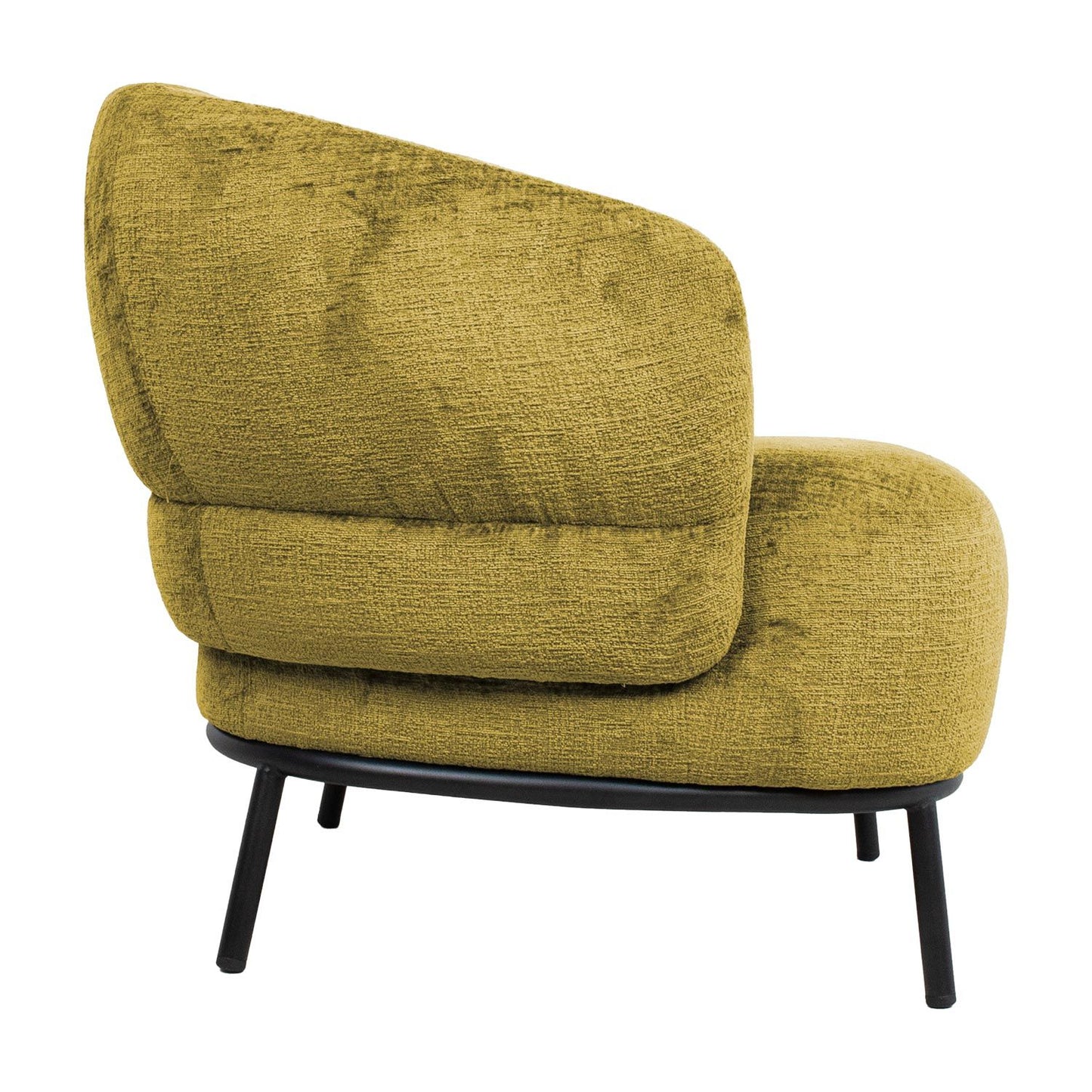 Lounge chair GEMALA yellow 