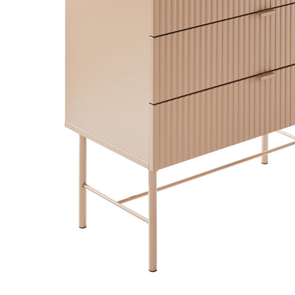 Dresser SEQUENCE 79x40xH100cm, cappuccino