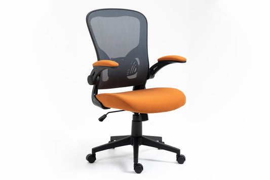 Office Chair Q-333 GRAY/ORANGE 