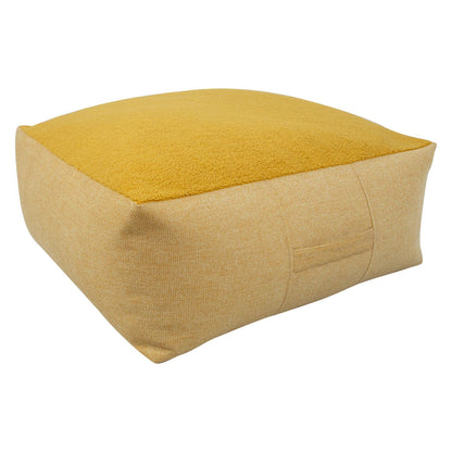 Pouf LAMB BAG 80x80xH30cm, yellow