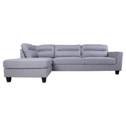 Corner sofa HELSINKI KS, light gray