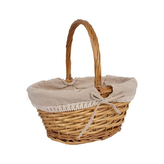 Basket MAXINE 37x28xH35cm, with handle 