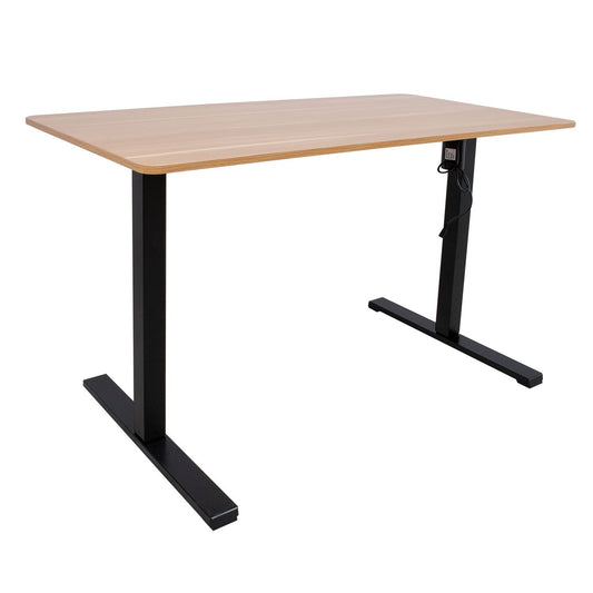 Desk ERGO OPTIMAL with 1 motor 120x60cm, oak 