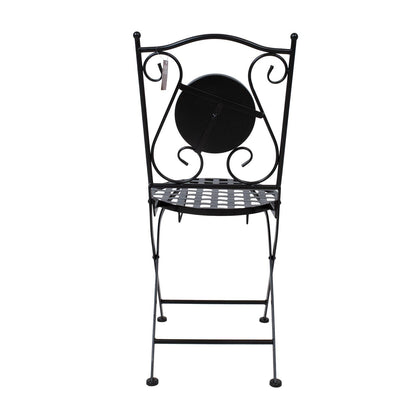 Garden Chair CHECKER / black 