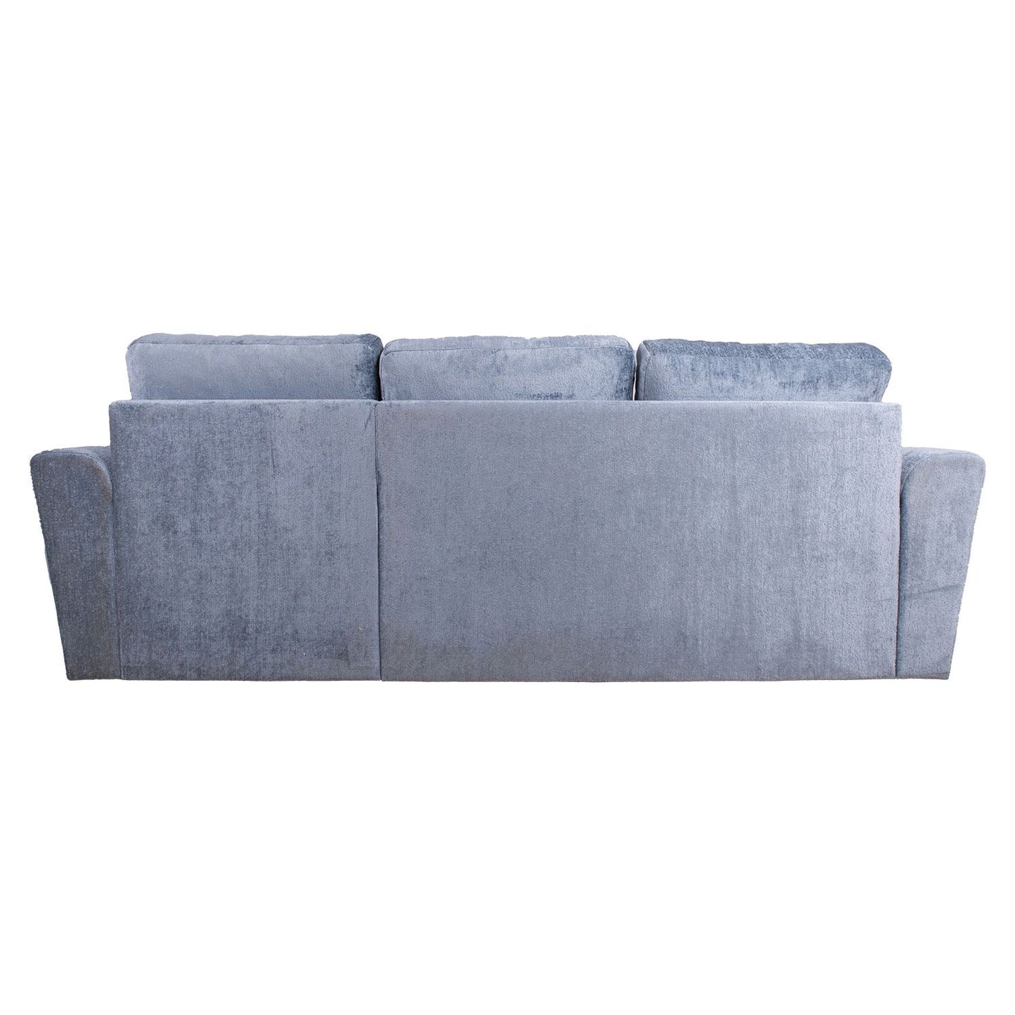 Corner pull-out sofa INGMAR bluish gray