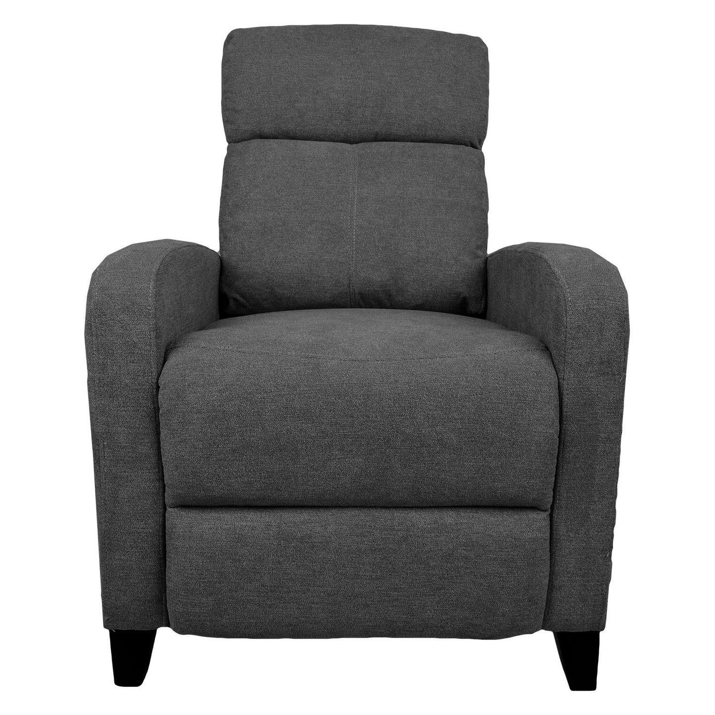 Lounge chair ENIGMA with manual mechanism 68x91xH100cm, gray 