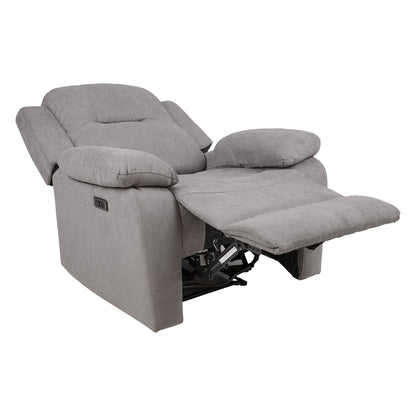 Rest chair - recliner LINUX electric, gray 