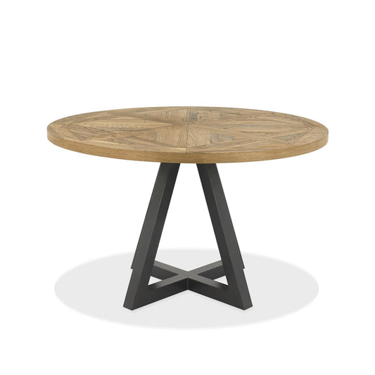 Table INDUS D125xH76.6cm, oak