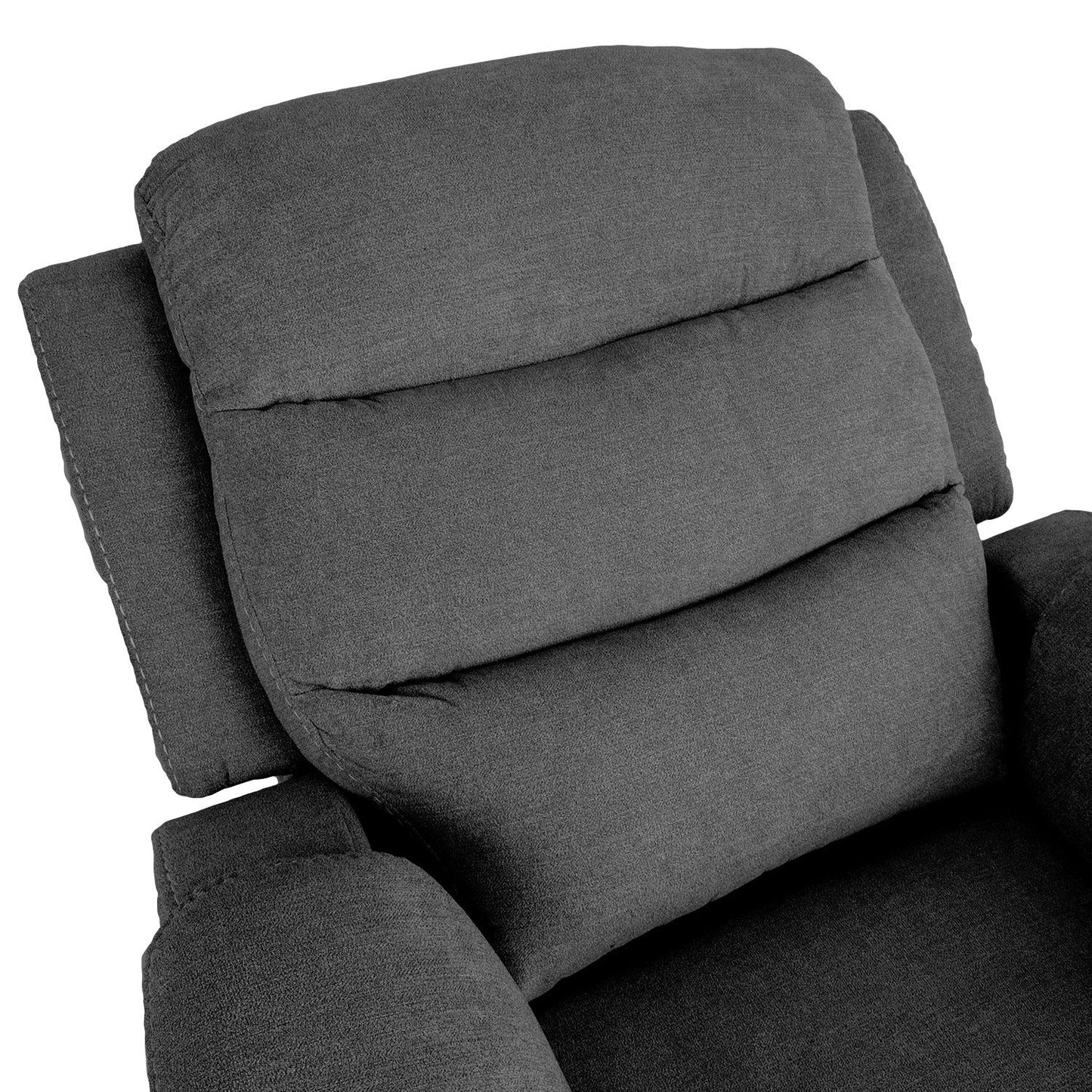 Lounge chair MIMI electric 92x93xH102cm, gray 