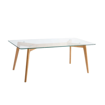 Coffee table HELENA 120x60xH45cm, glass