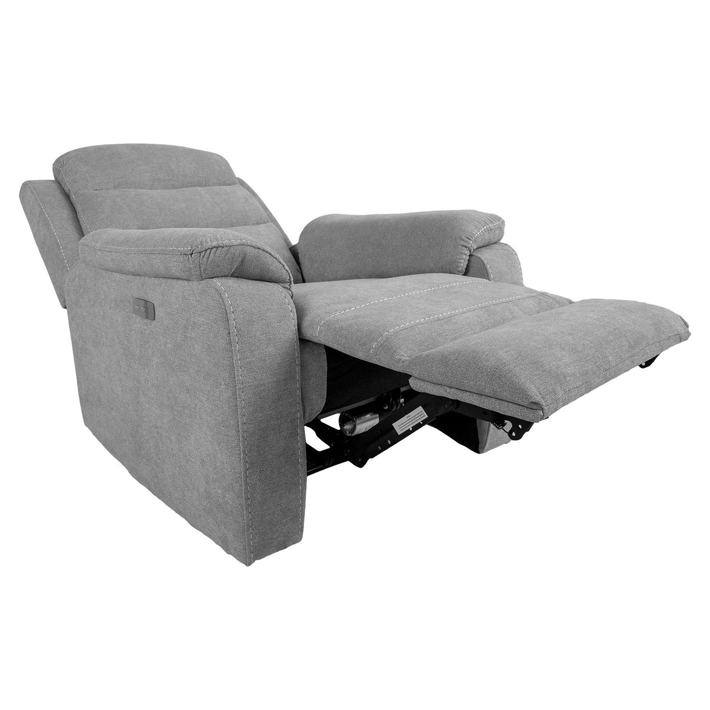 Lounge chair MIMI electric 92x93xH102cm, light gray 