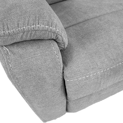 Sofa MIMI 2-seater 153x93xH102cm, electric sofa, light gray