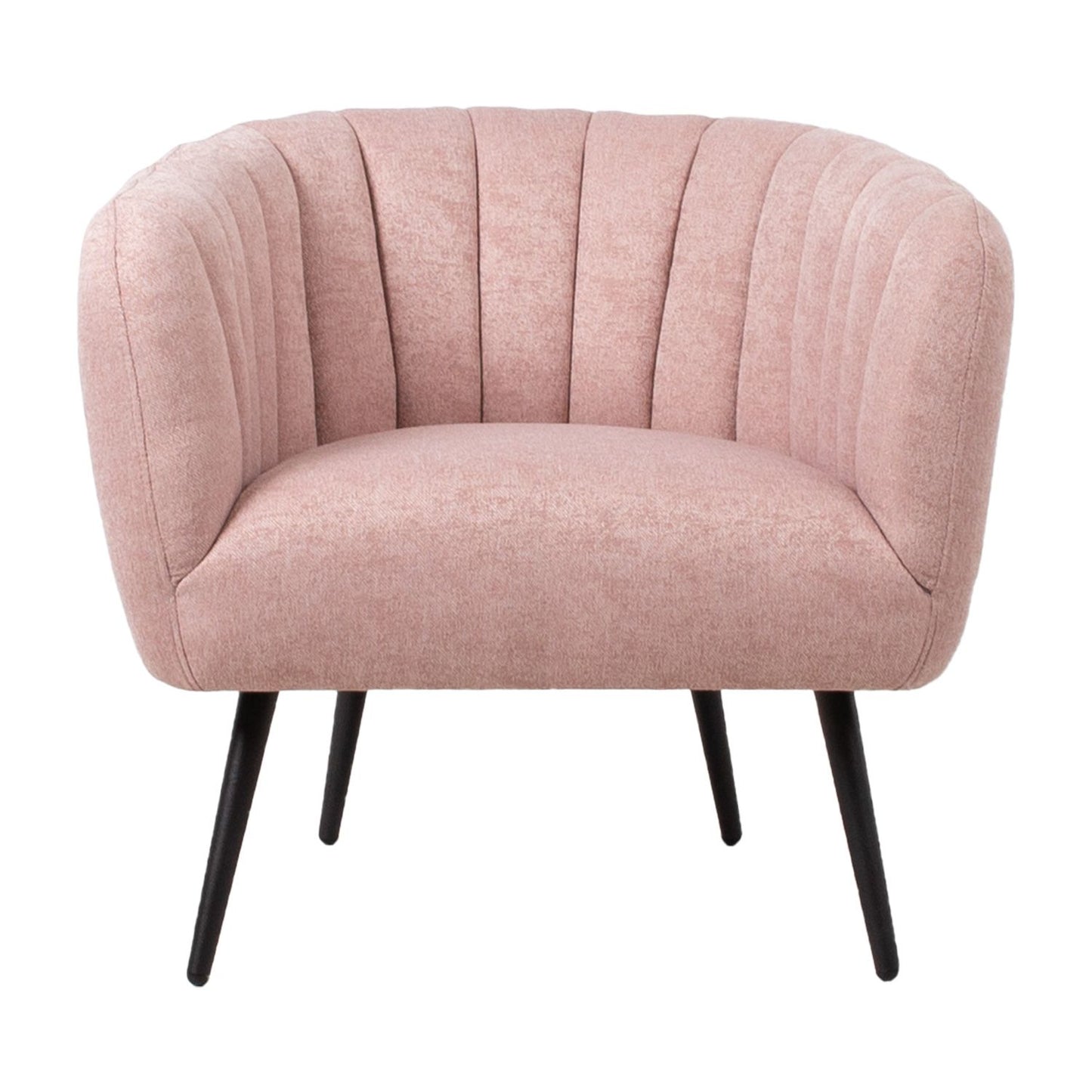 Lounge chair TUCKER 78x71xH69cm, pink 