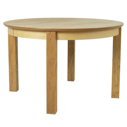 Table CHICAGO D120/160x120xH75cm, oak