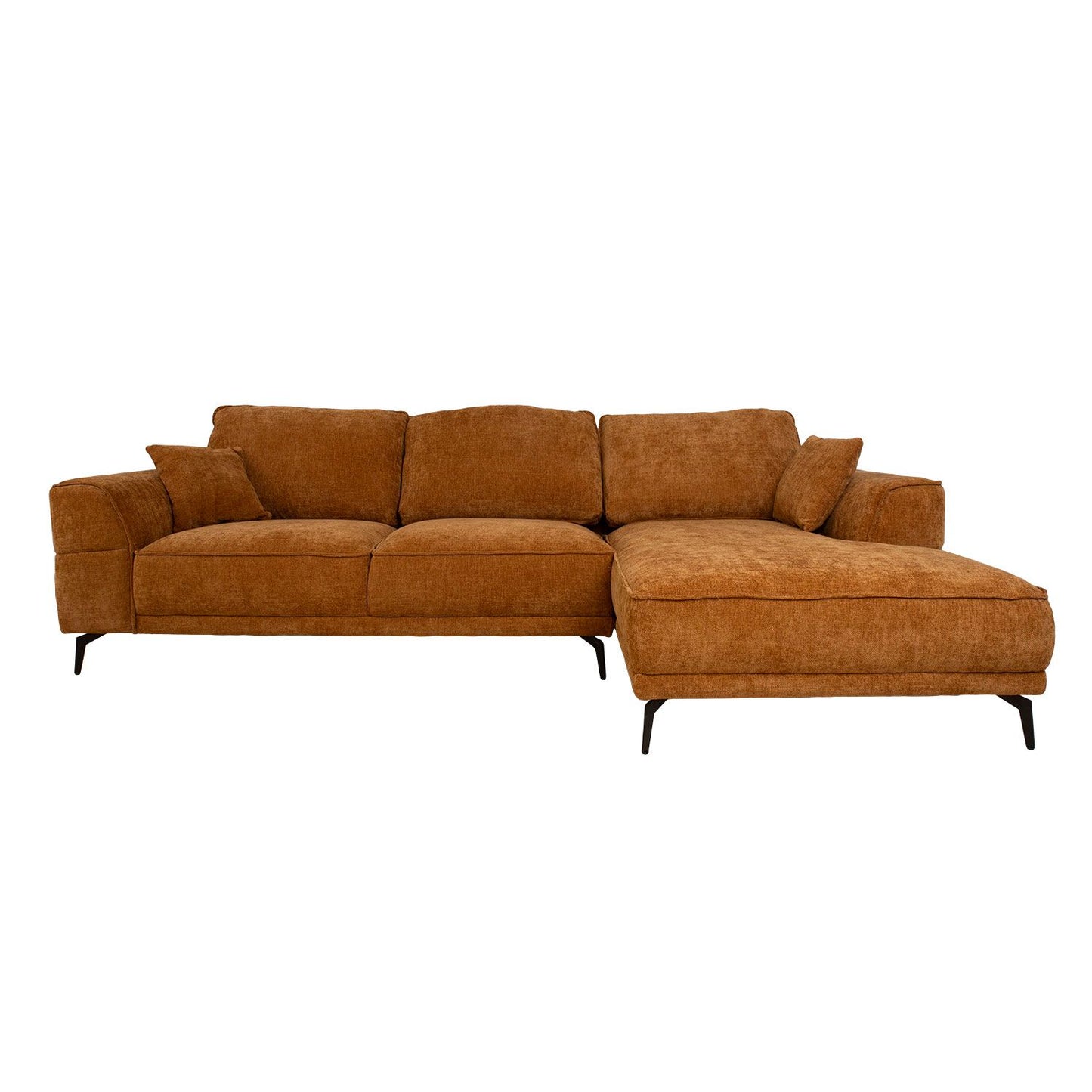 Corner sofa OLIVIA LS brown