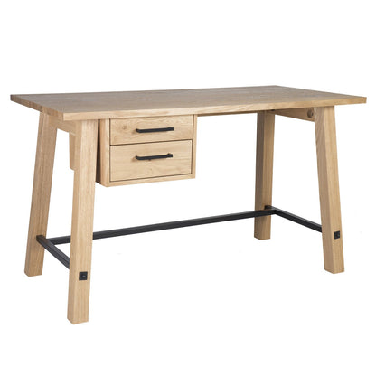 Desk STOCKHOLM 130x60xH75cm, oak 