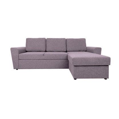 Corner pull-out sofa INGMAR retro pink