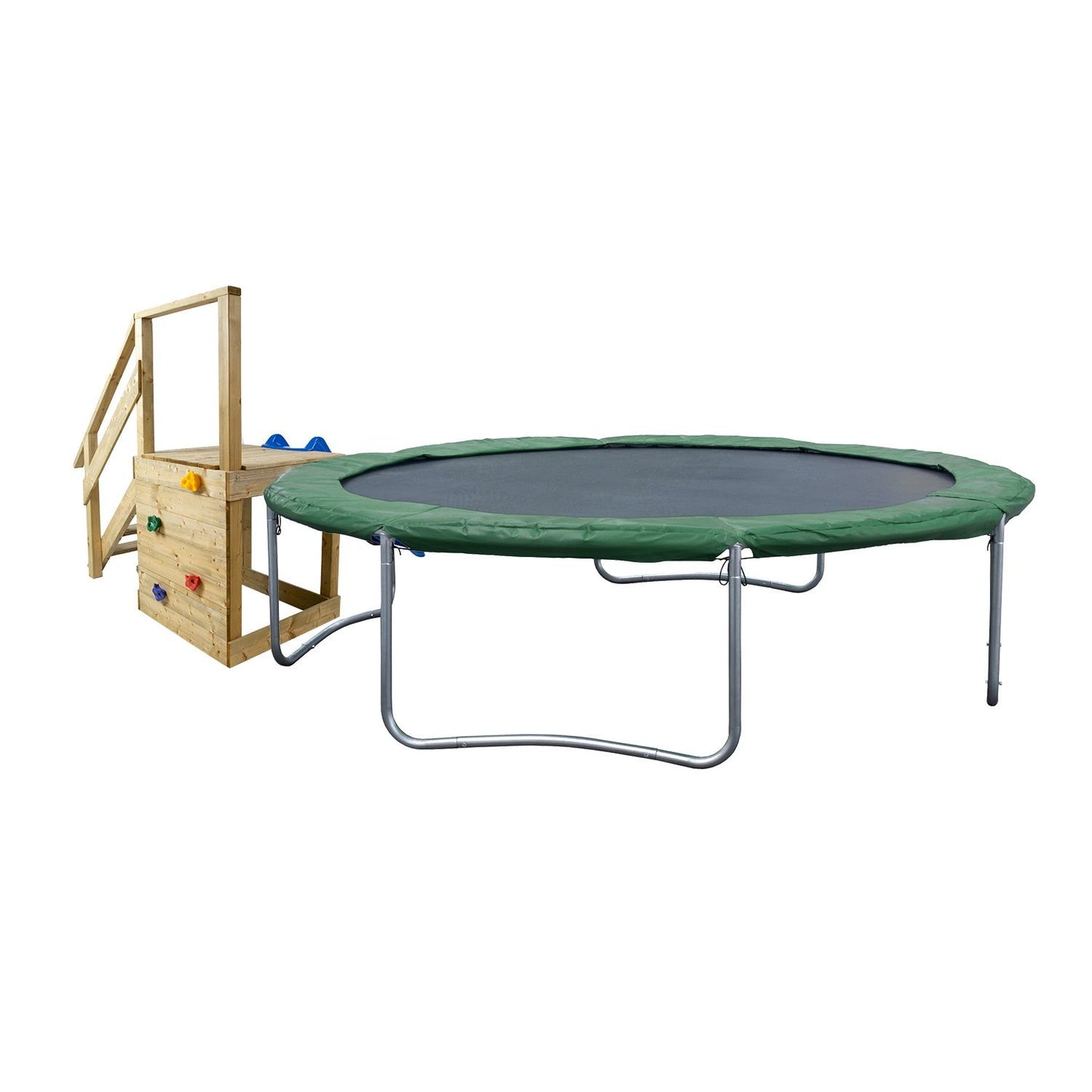 Trampoline d366cm, Green 