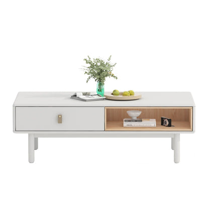 Coffee table IRIS 120x60xH40cm, white