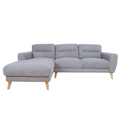 Corner sofa DANTE LC, light gray