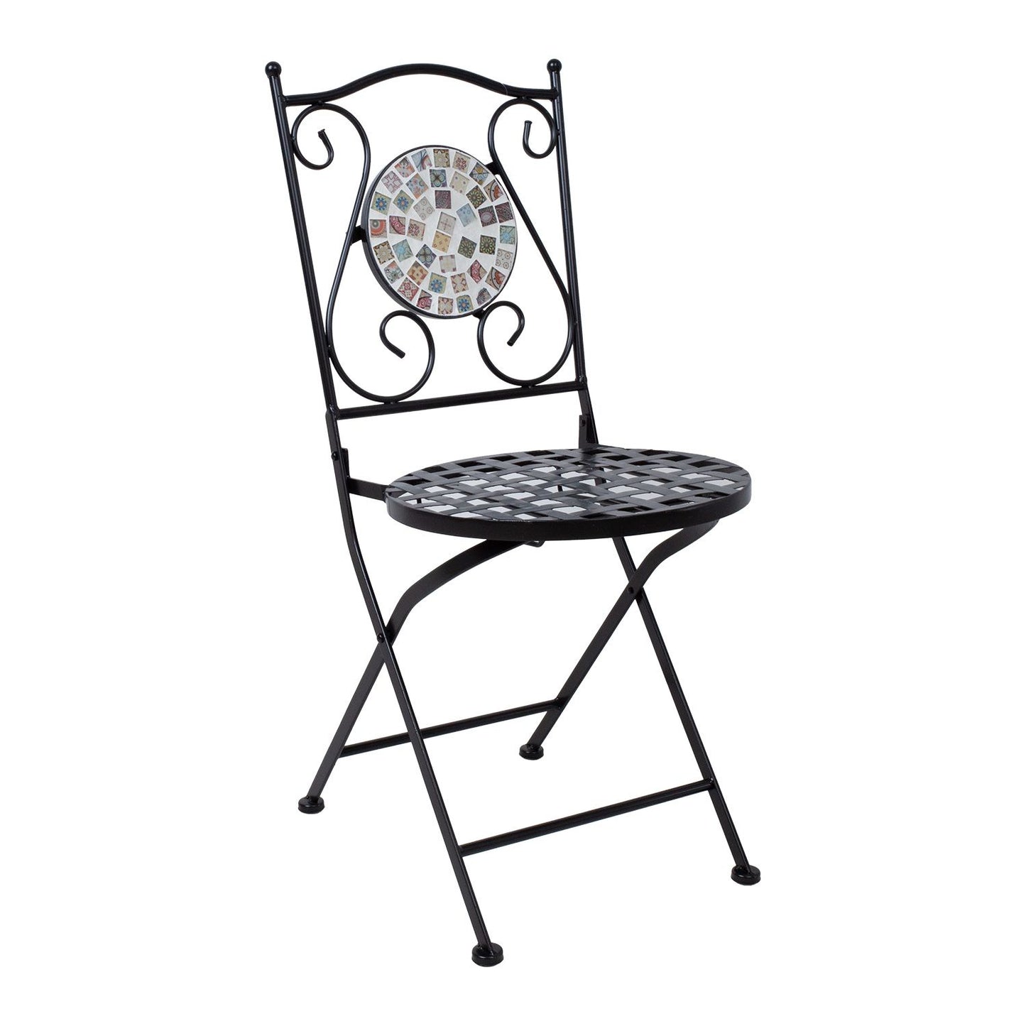 Garden Chair CHECKER / black 