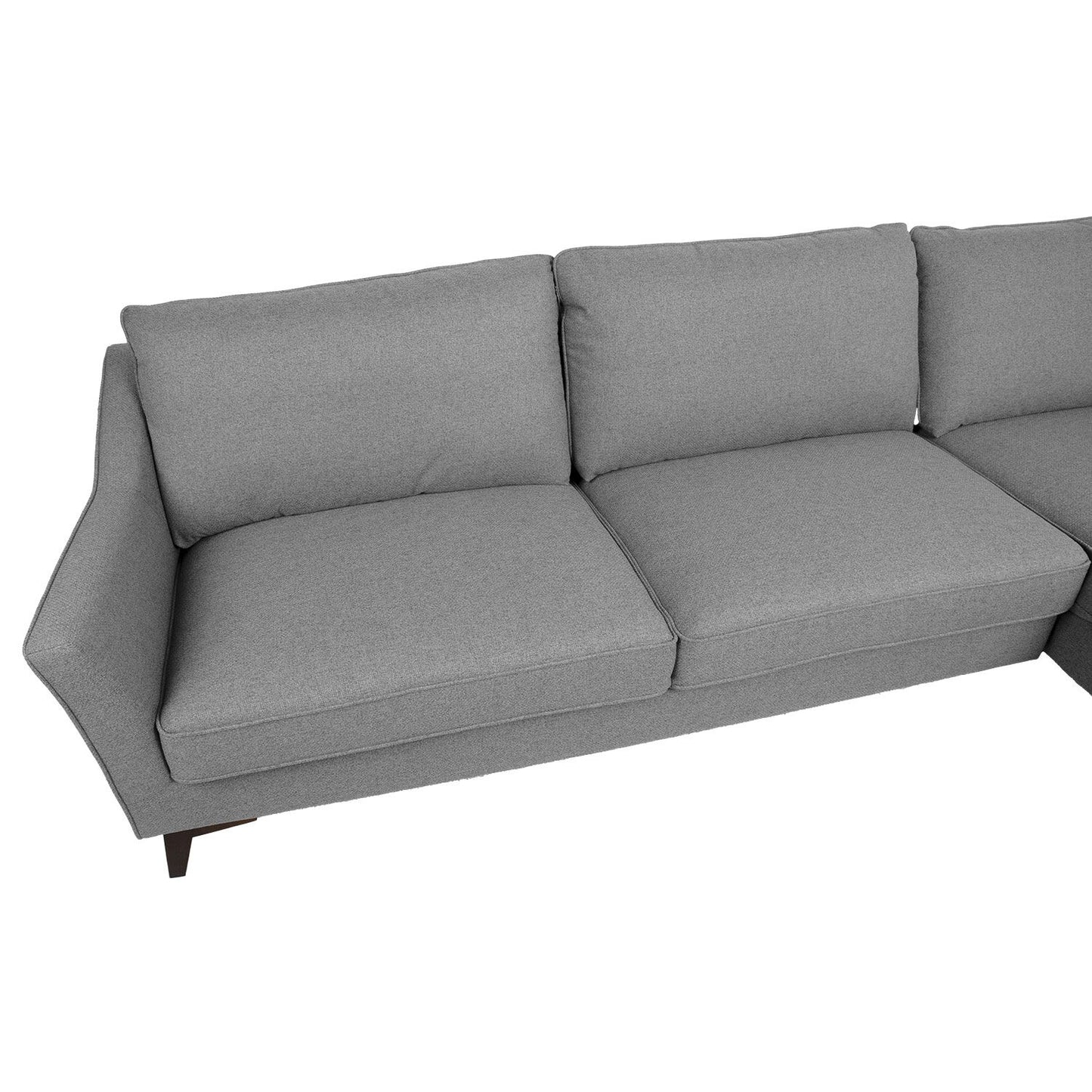 Corner sofa BIRGIT LS, gray