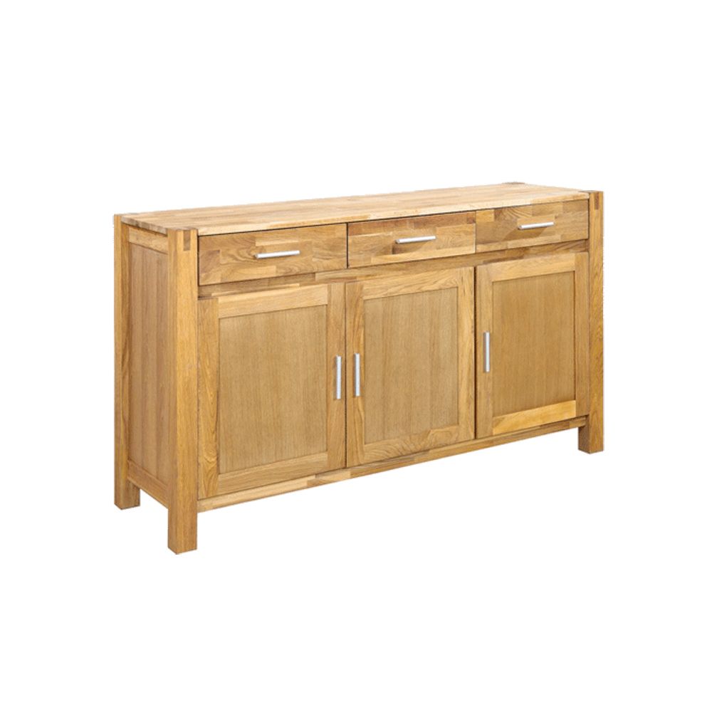 Chest of drawers CHICAGO NEW with 3 doors and 3 drawers, 140x44xH86 cm