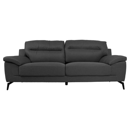 Sofa ENZO 3-seater, dark gray