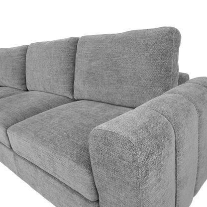 Corner sofa MARITA KS, gray