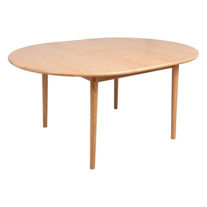 Table TROYES D120+40xH75cm, oak