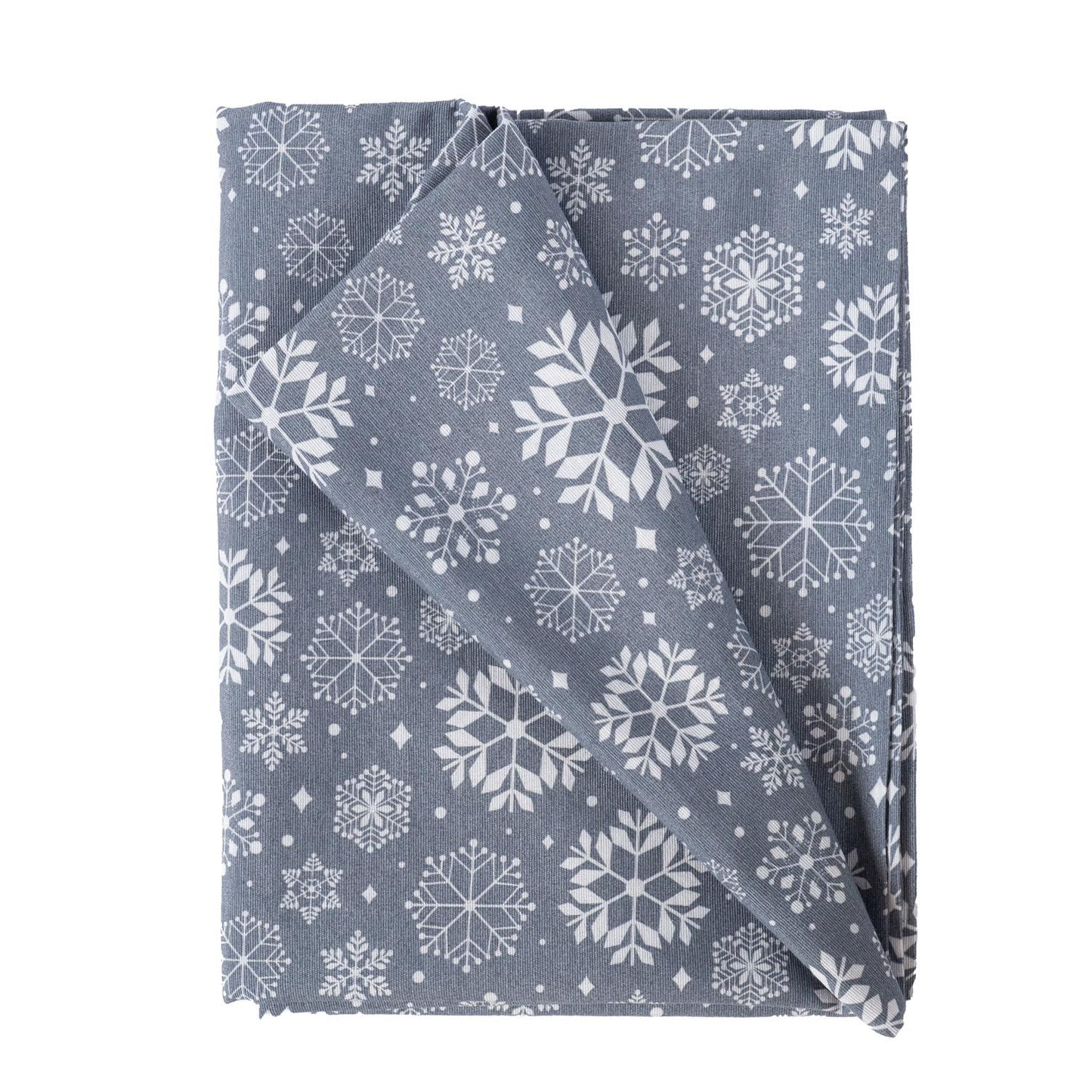 Tablecloth WINTER FLOWERS 136x220cm, snowflakes