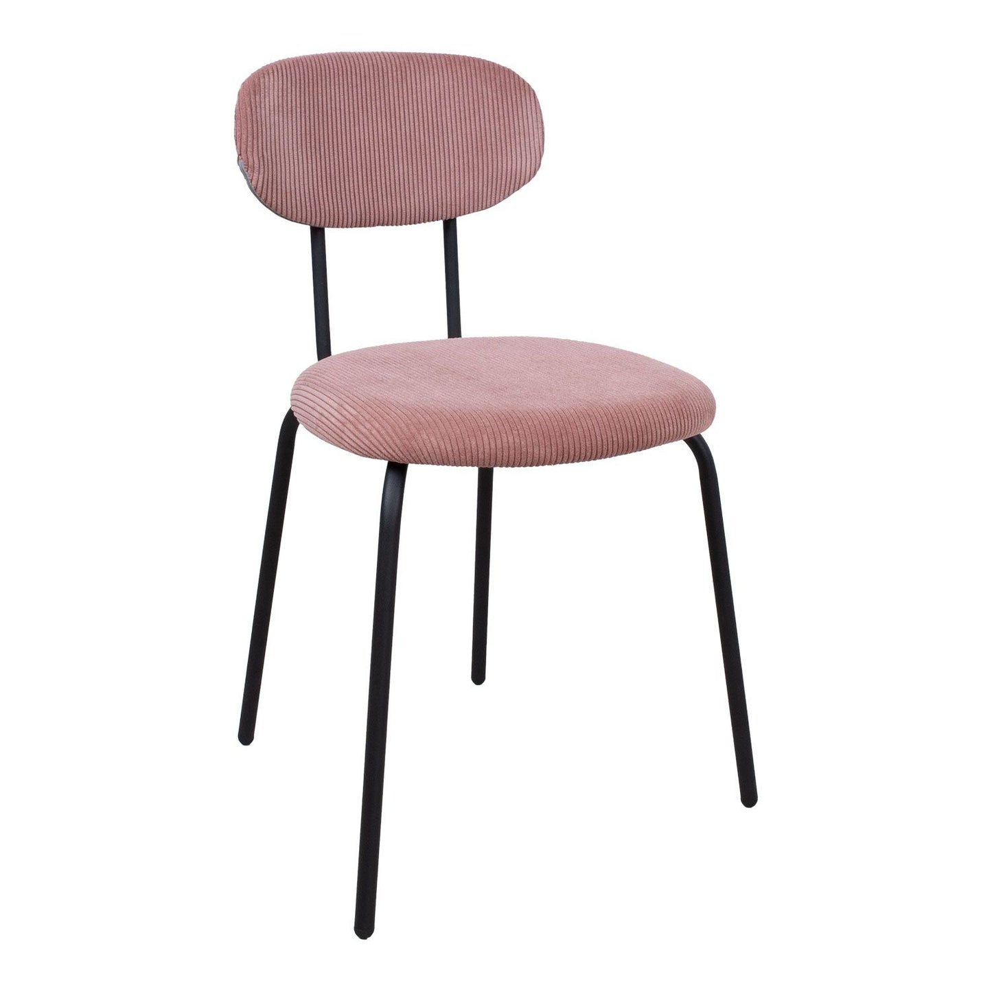 Chair KATO 42x48xH79cm, violet pink velvet 