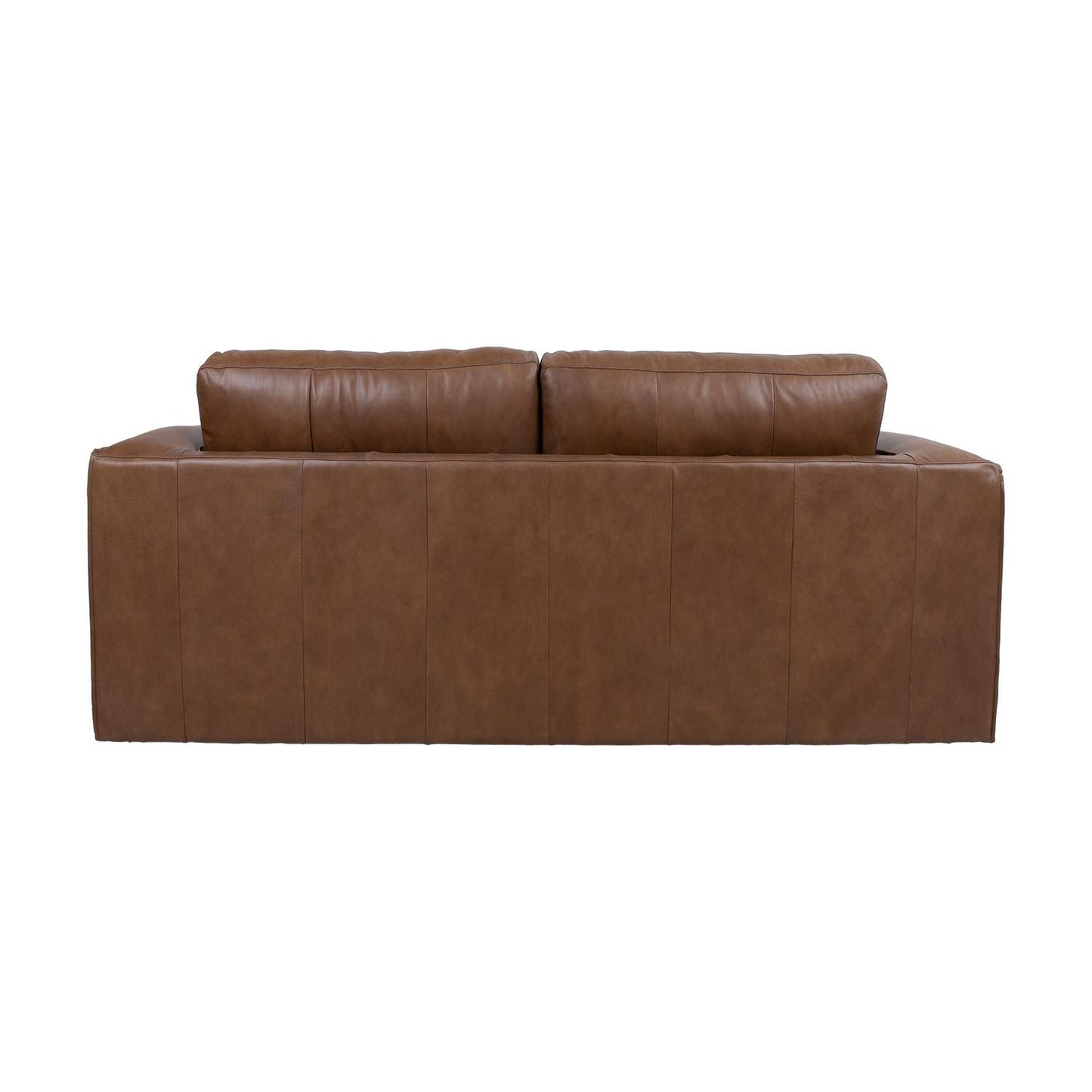 Sofa BURTON 2-seater, brown thread