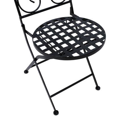 Garden Chair CHECKER / black 