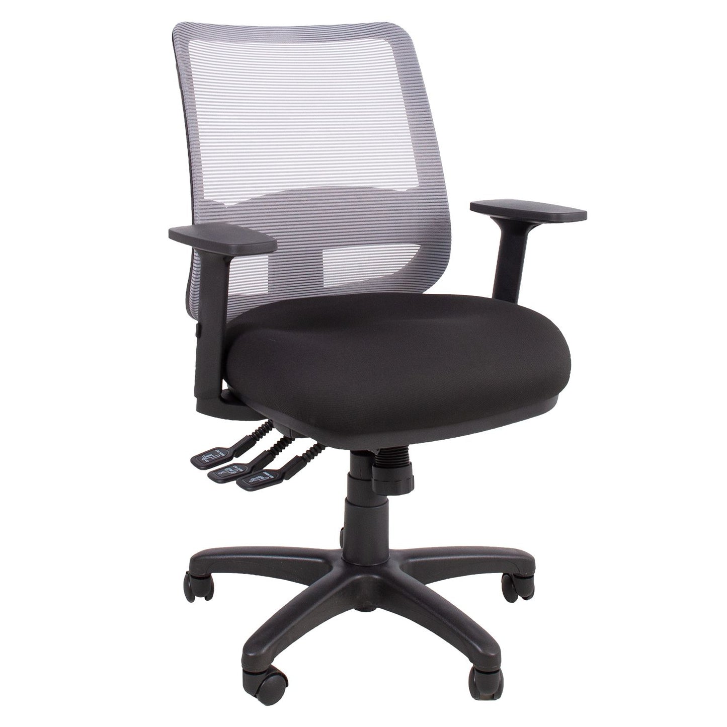 Work chair SAGA black/grey