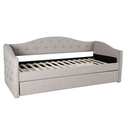 Bed ATLANTA 90x200cm, with extra bed, gray