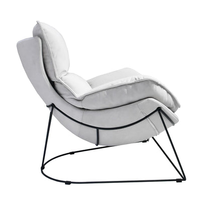 Lounge chair DIVA light gray 