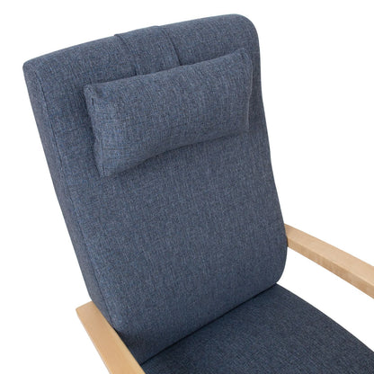 Lounge chair VENLA bluish gray 