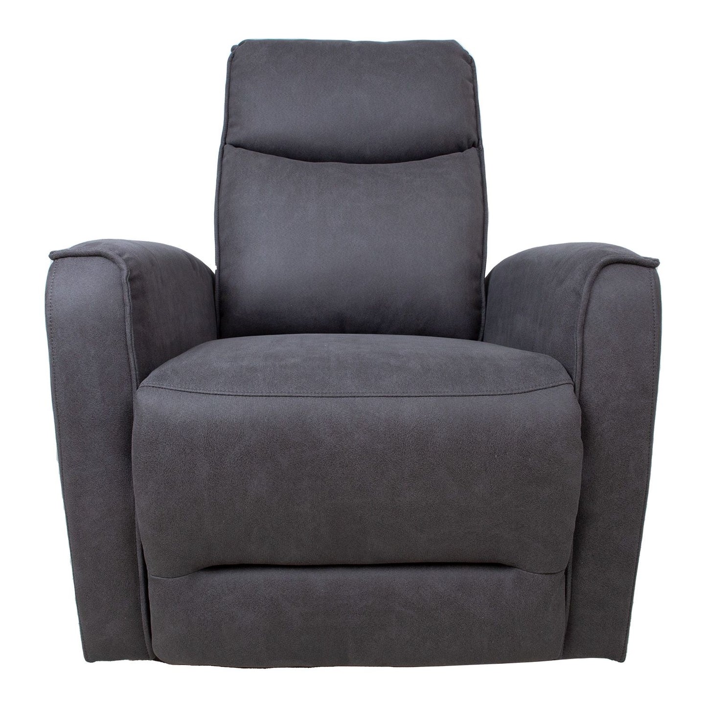 Lounge chair BUSTER with electric mechanism, gray 