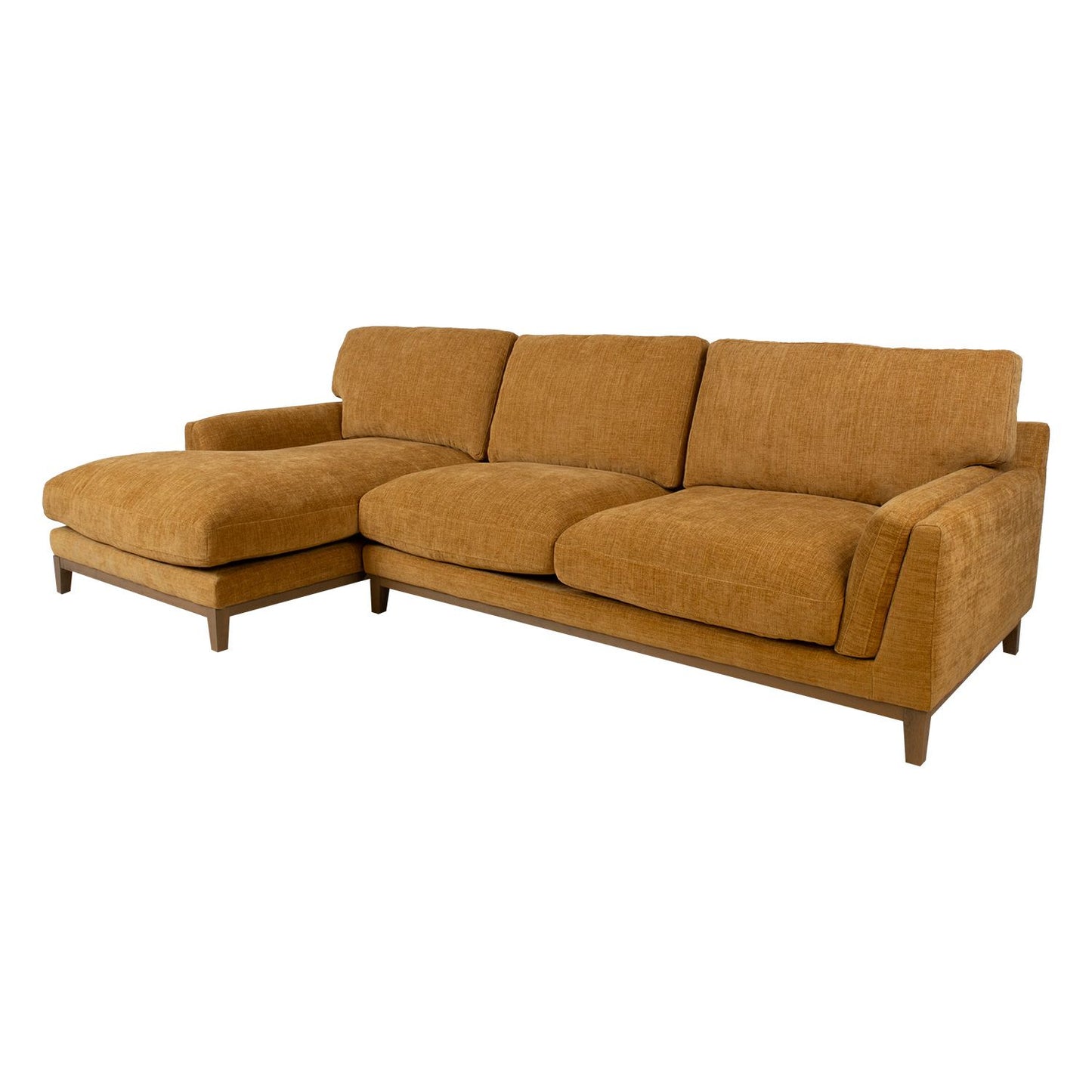 Corner sofa BASIL KS dark yellow