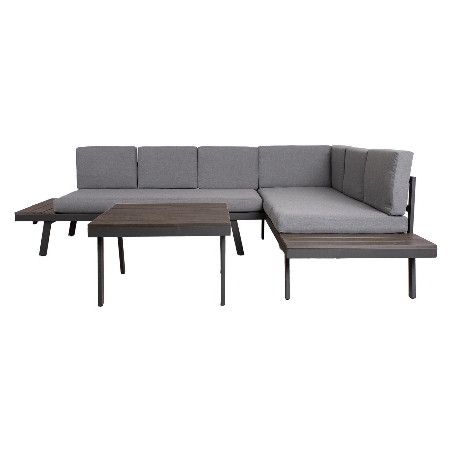 Garden furniture set DELGADO corner sofa and table 