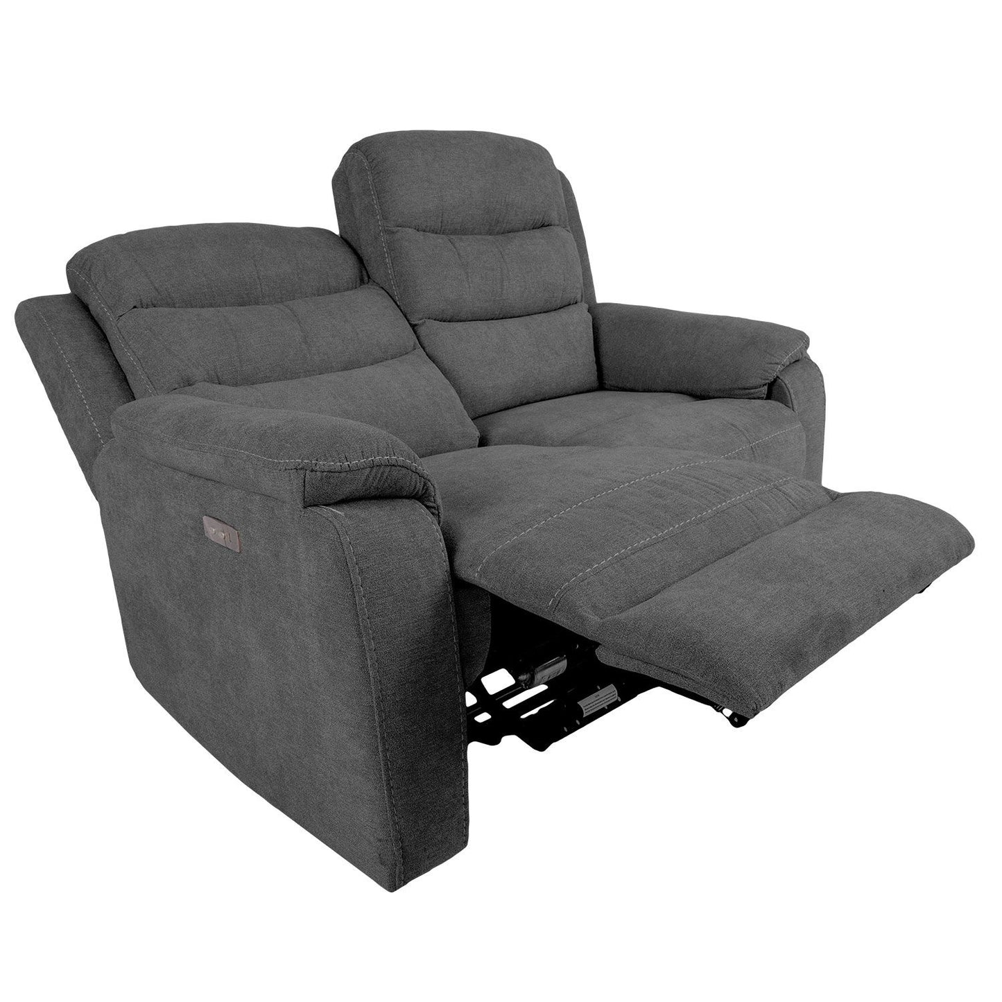 Sofa MIMI 2-seater 153x93xH102cm, electric sofa, gray